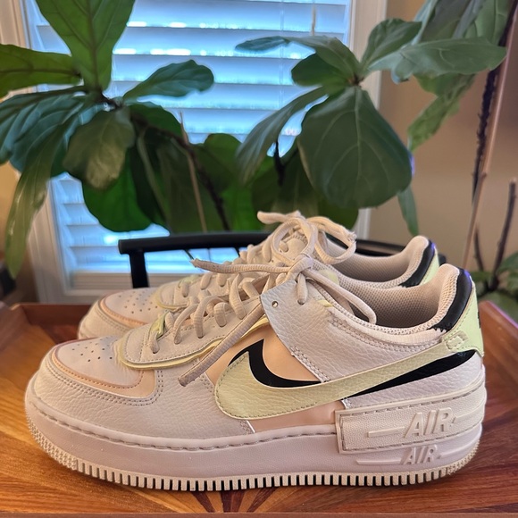 Nike Shoes - Nike Air Force 1 Low Shadow
Summit White Barely Volt Crimson Tint (Women's)